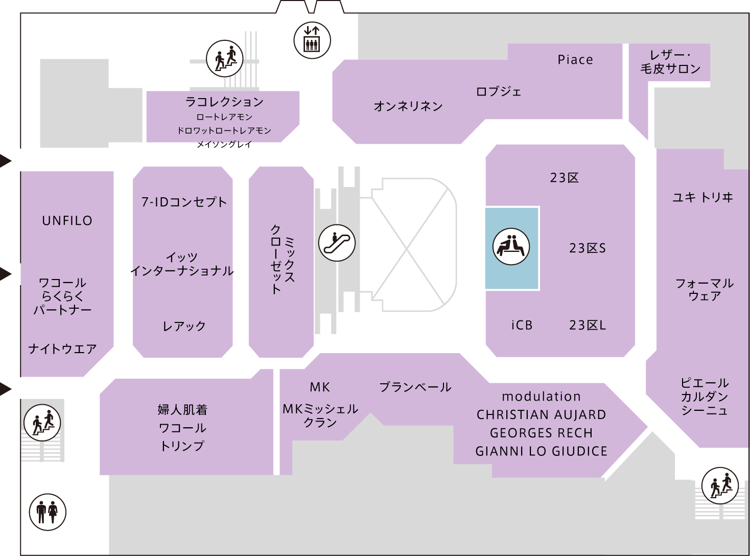 2F フロアガイド