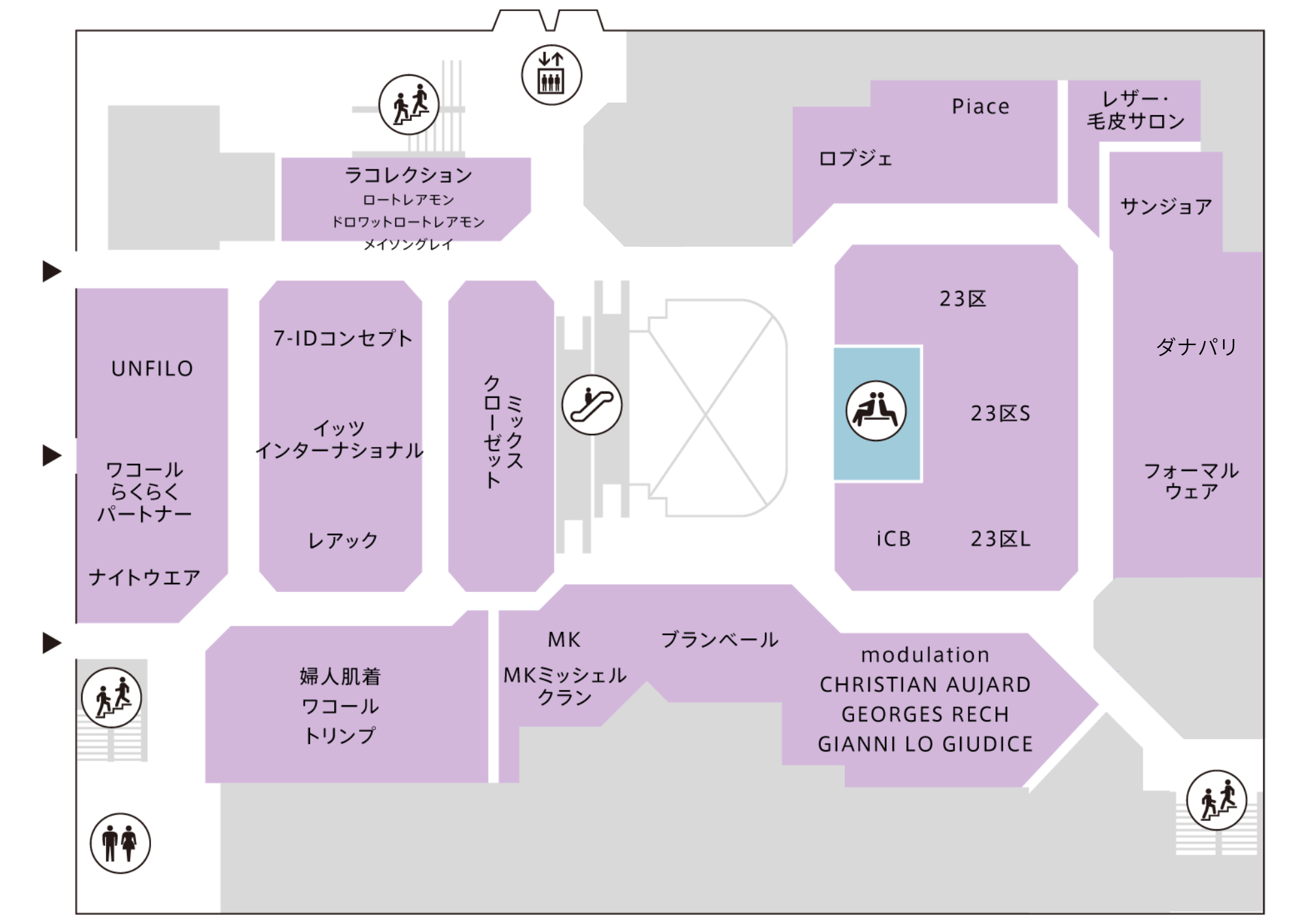 2F フロアガイド