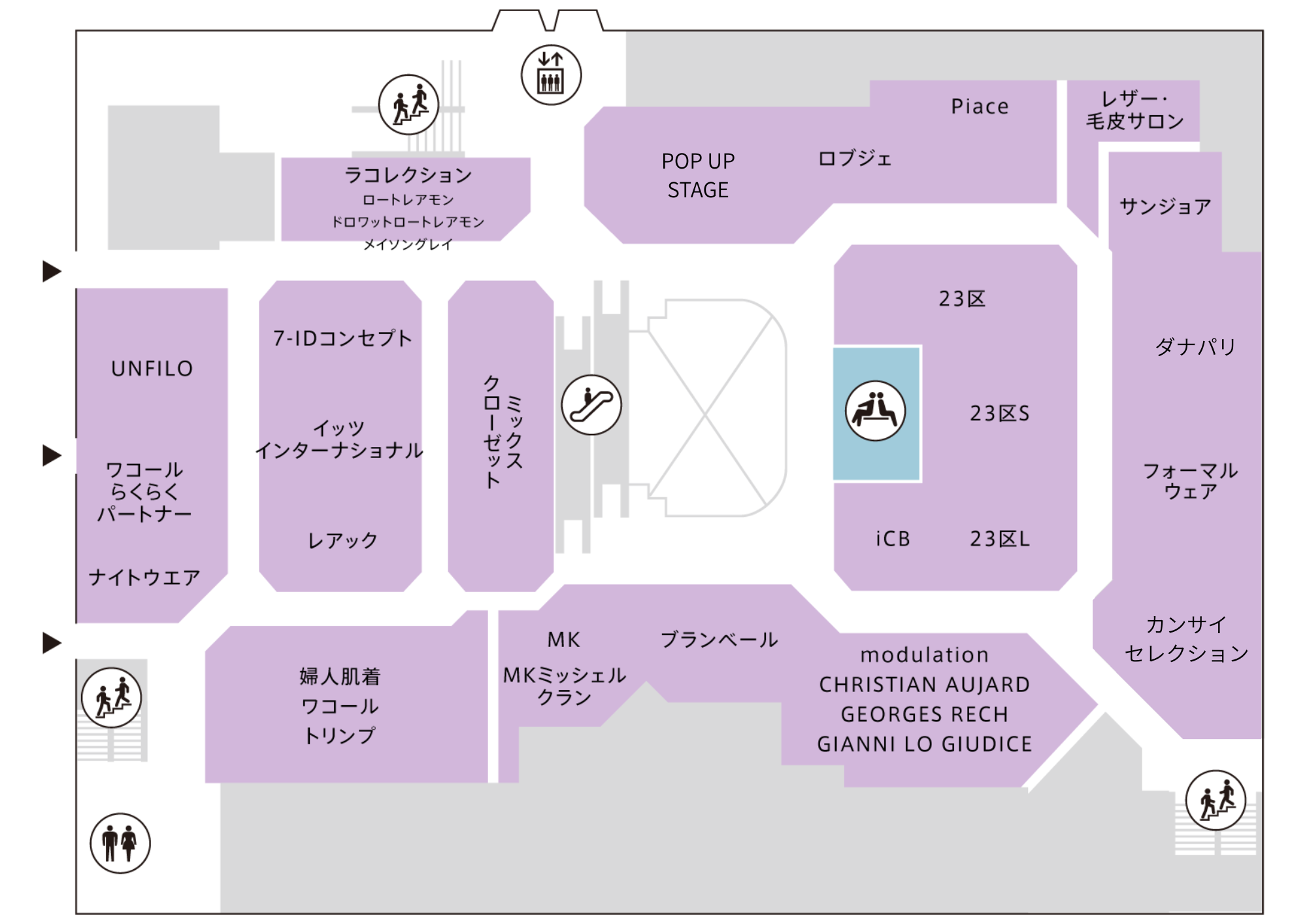 2F フロアガイド